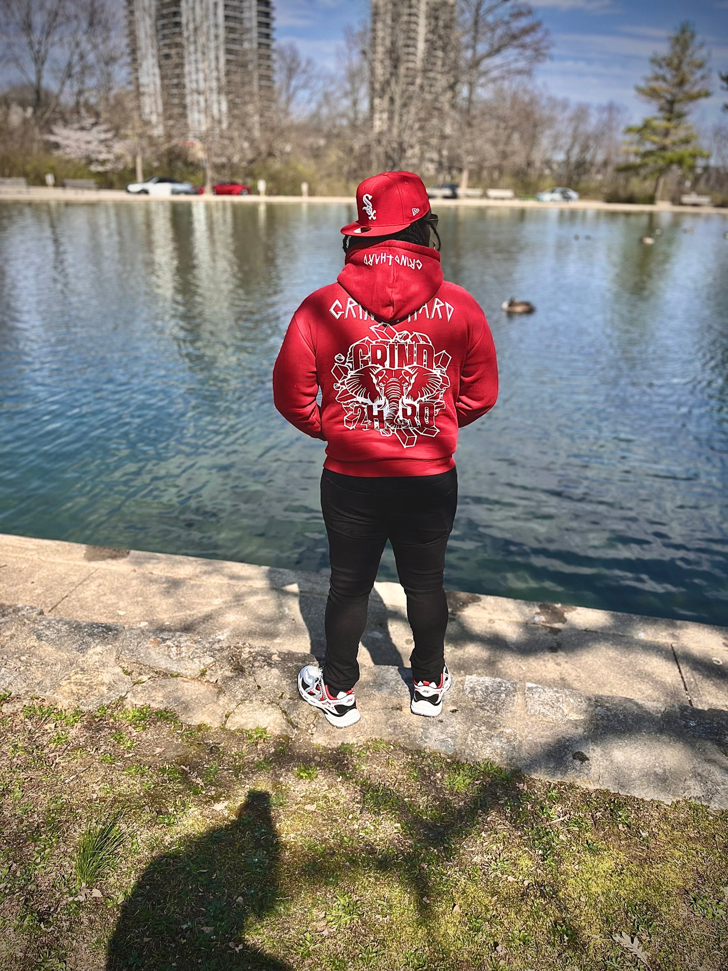 G2H Red "Grinders" Hoodie