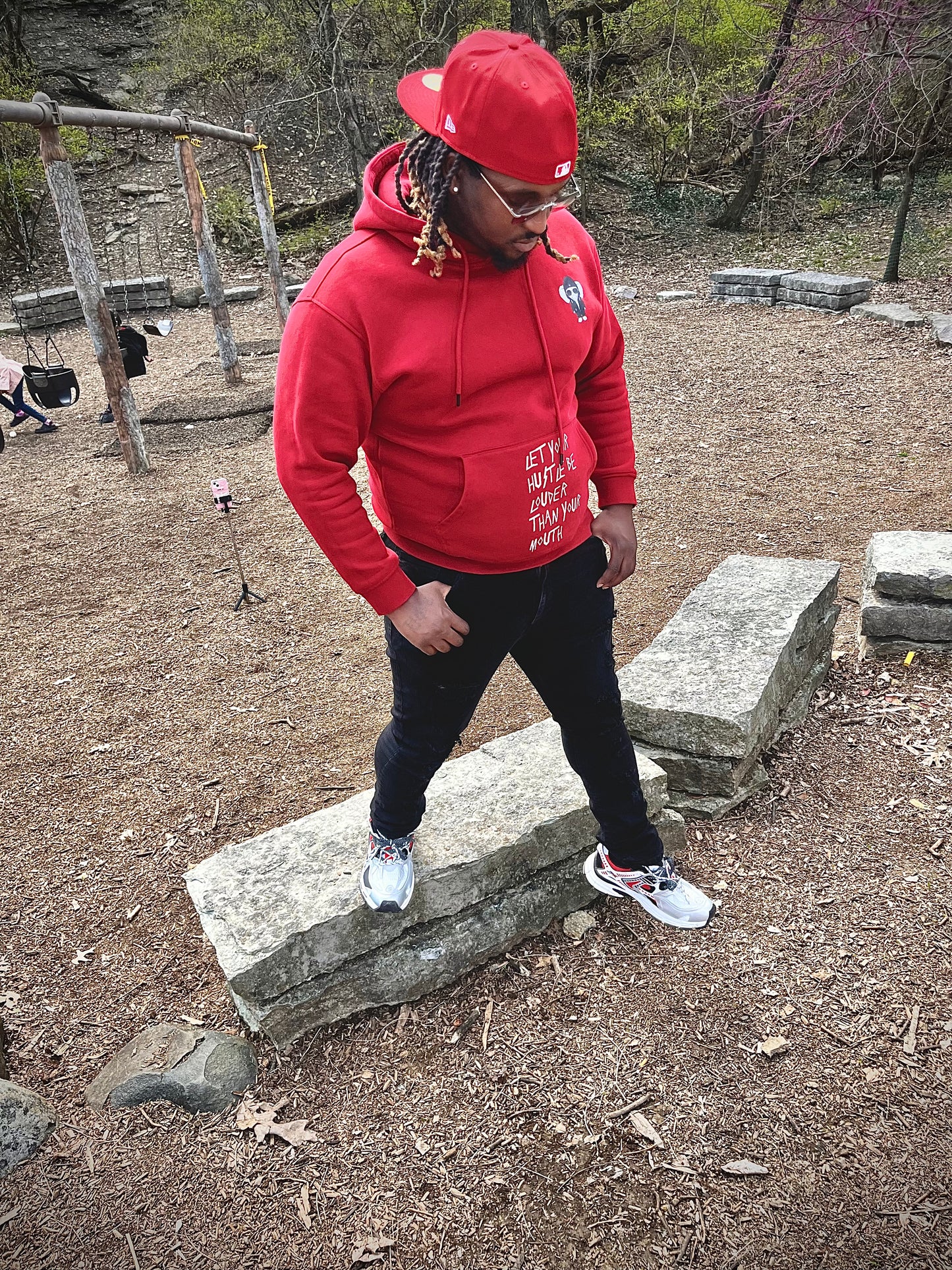 G2H Red "Grinders" Hoodie