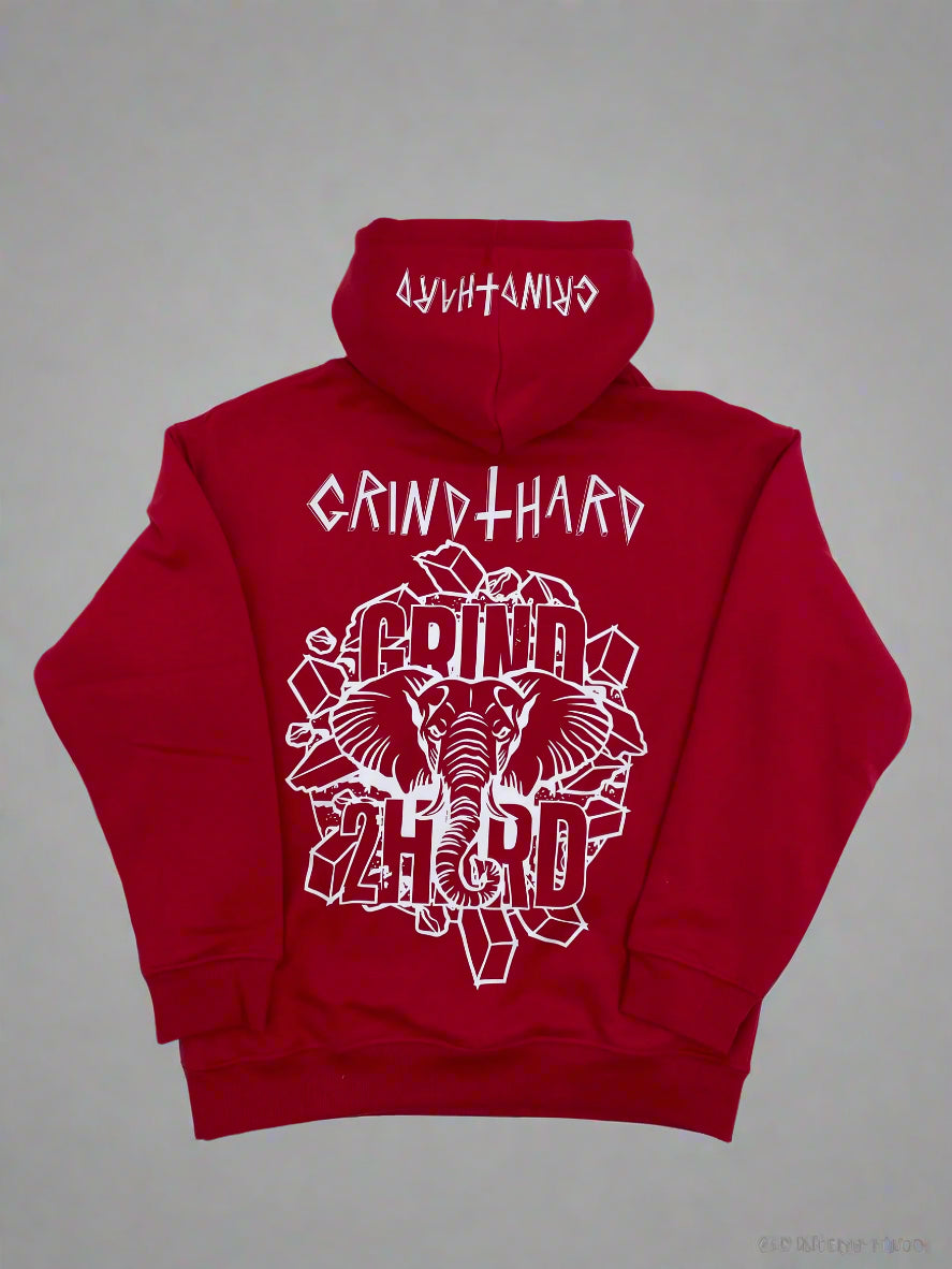 G2H Red "Grinders" Hoodie