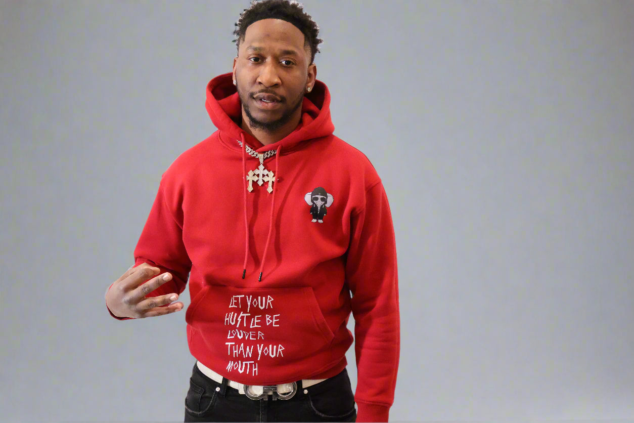 G2H Red "Grinders" Hoodie