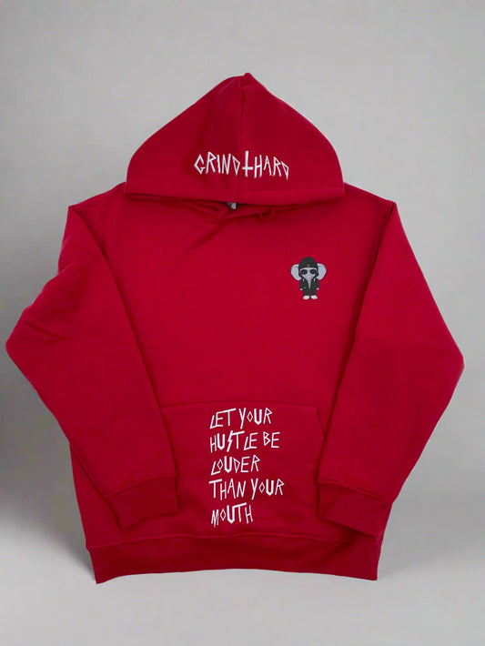 G2H Red "Grinders" Hoodie